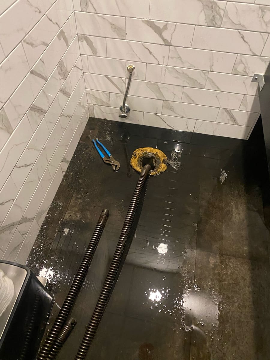 Plumbing repair on a North Jersey home